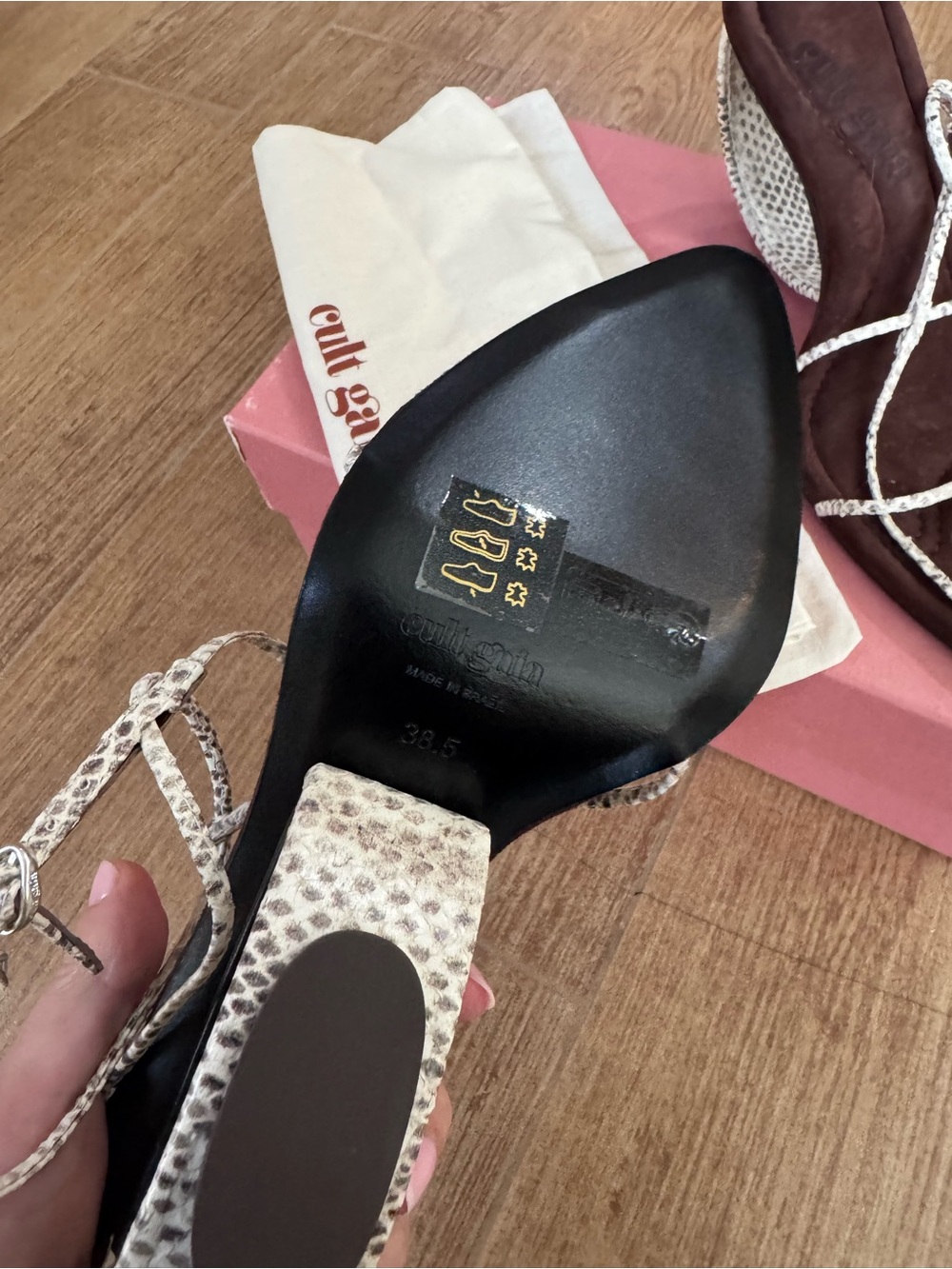 Cult Gaia Novah Sandal NEW NIB - Picture 4 of 5